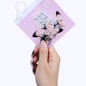 Black Up Plan Press On Nails (24PC) Quickies SEALED Manicure